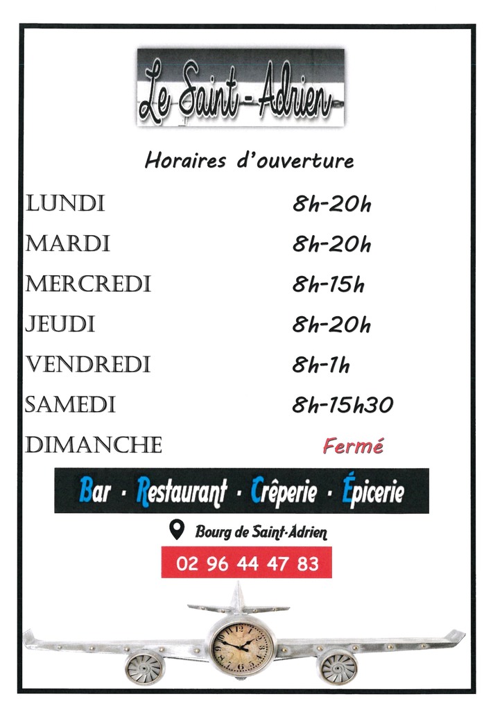 Horaires