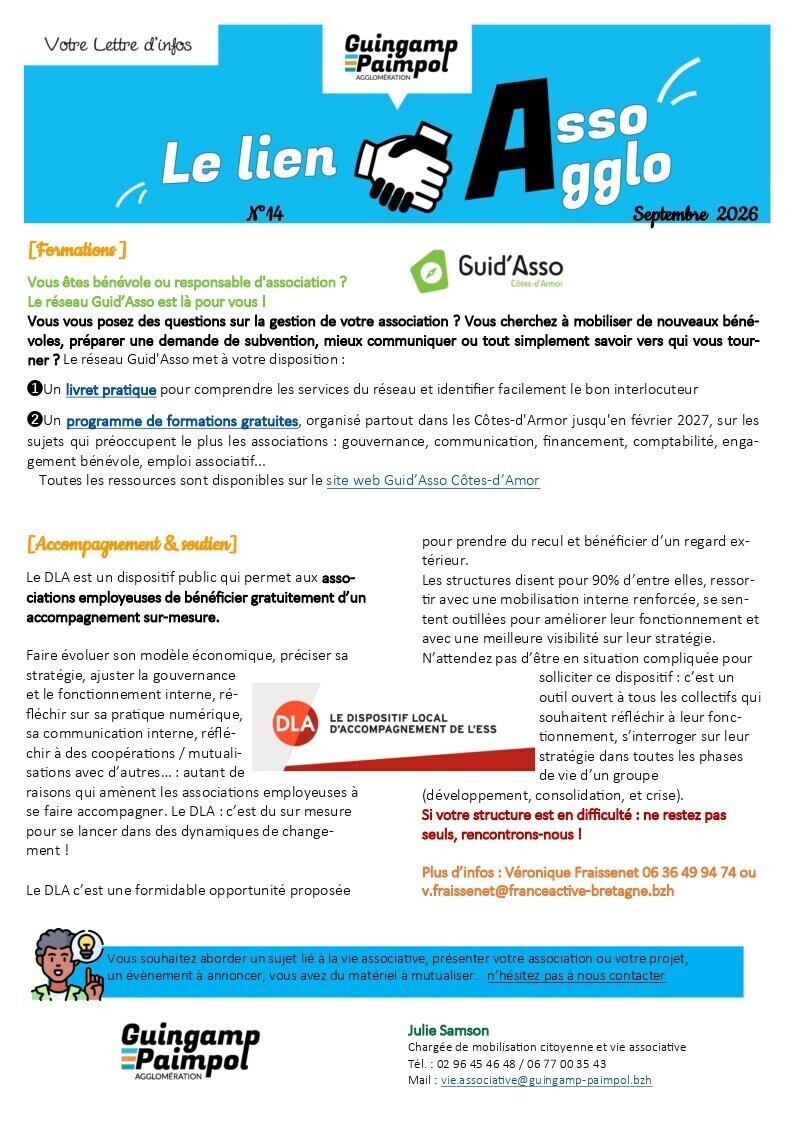 la lettre Vie Asso n°14 02