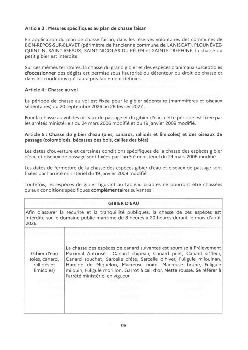 OUVERTURE CHASSE CAMPAGNE 2026 5