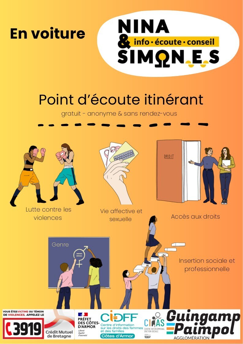 Permanence En voiture Nina & Simon·e·s : octobre 01